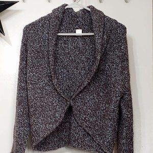SOLD************Sigrid Olsen Cropped Wool Blend Cardigan Bolero Jacket